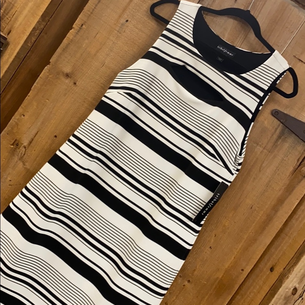 Tribal femme dress.